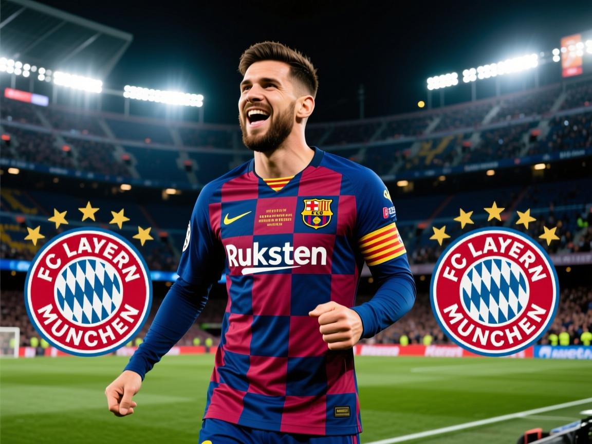 巴塞罗那淘汰拜仁,挺进欧冠八强 第2张