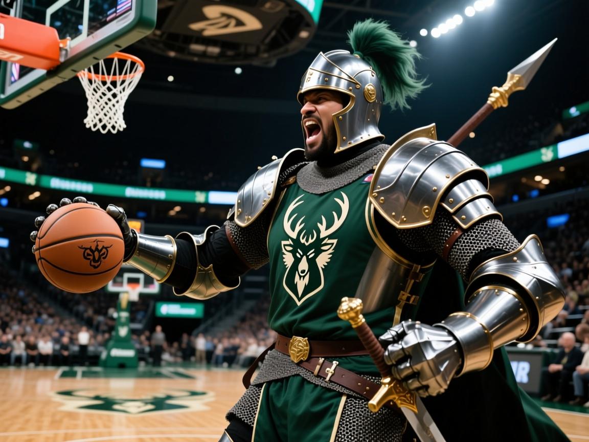 骑士大胜雄鹿,豪取四连胜 第1张