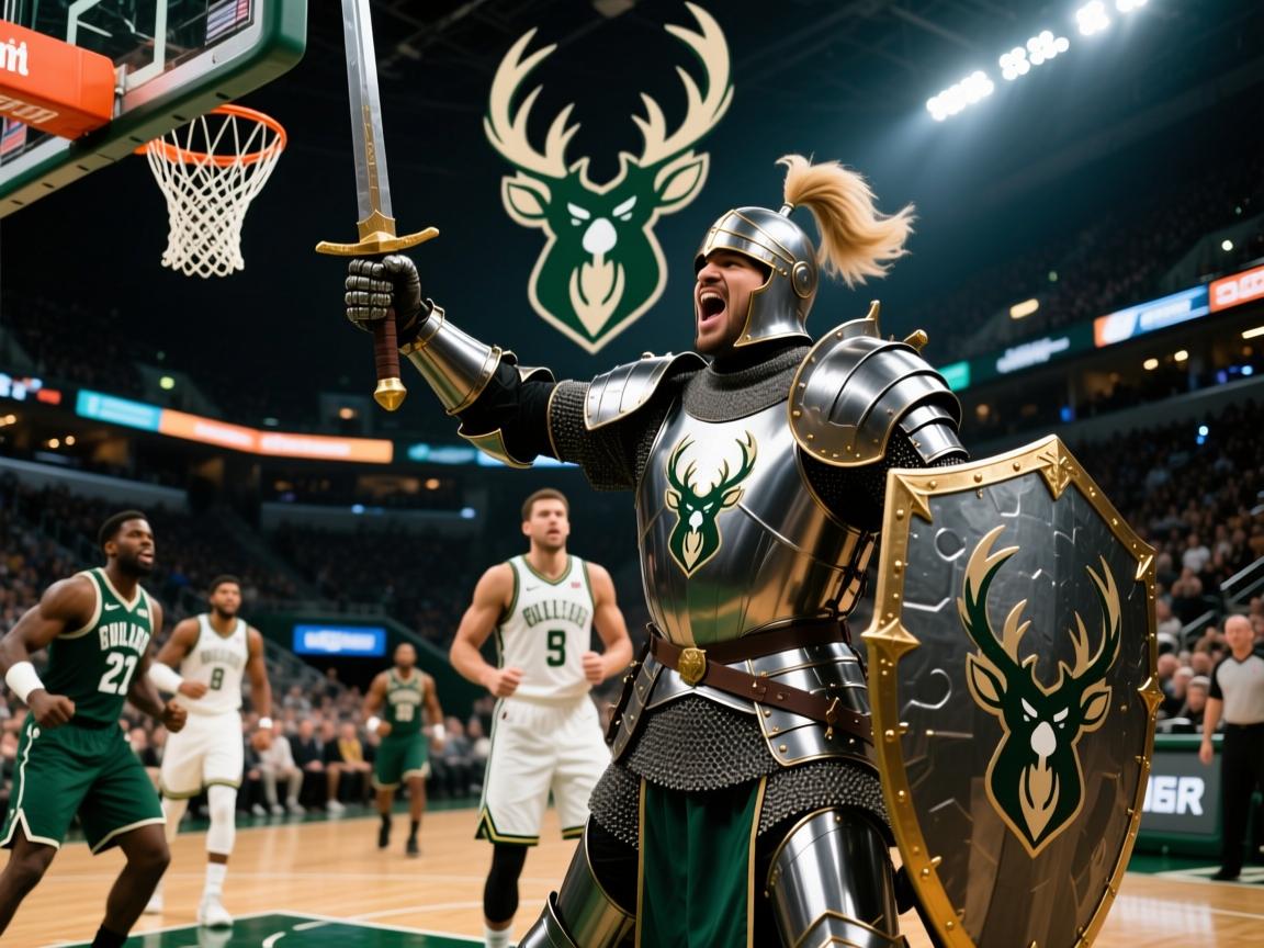 骑士大胜雄鹿,豪取四连胜 第2张